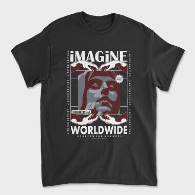Imagine 2, Unisex Men's T-Shirt