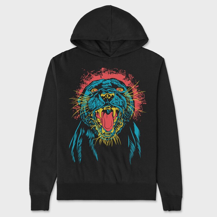 Panther, Unisex Men's Hoodie