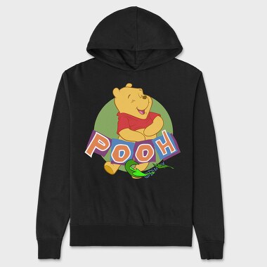 Cartoon Retro Winnie the Pooh 2, Унисекс Мъжко Суичър