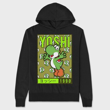 Yoshi Mario Bros, Унисекс Мъжко Суичър