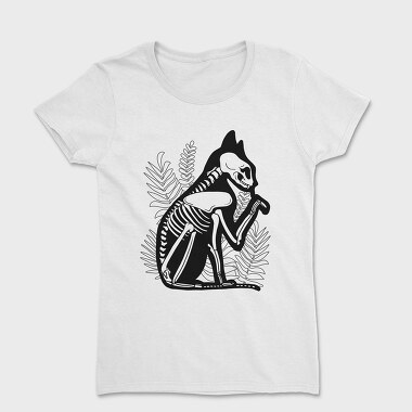 Cat Skeleton, Women's T-Shirt