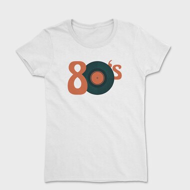 80 S Vinyl Record, Women's T-Shirt