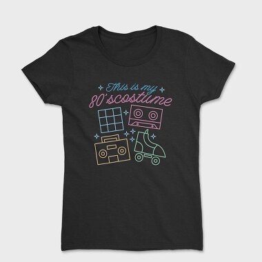 80S Costume, Women's T-Shirt