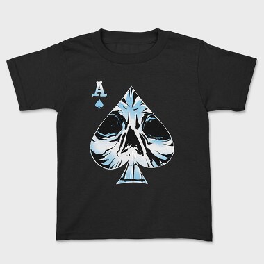 Ace Skull, Kids' T-Shirt