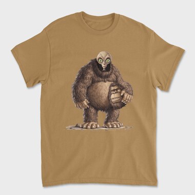 Alien Bigfoot Costume, Unisex Men's T-Shirt