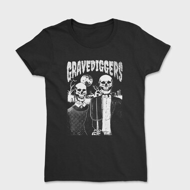 American Gothic Skull, Women's T-Shirt