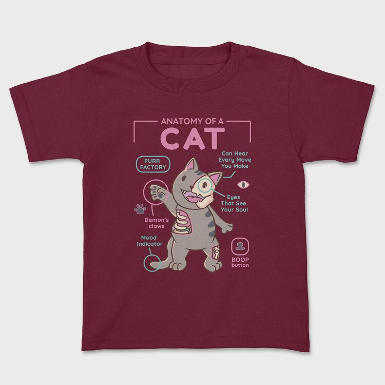Anatomy of a Cat, Детска Тениска