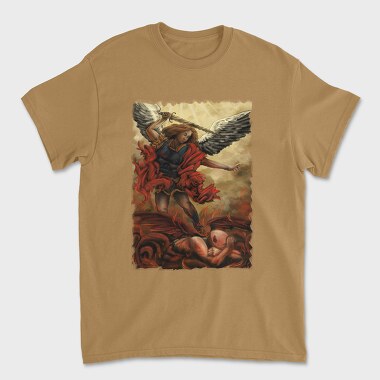 Angel and Devil Painting, Unisex Men's T-Shirt