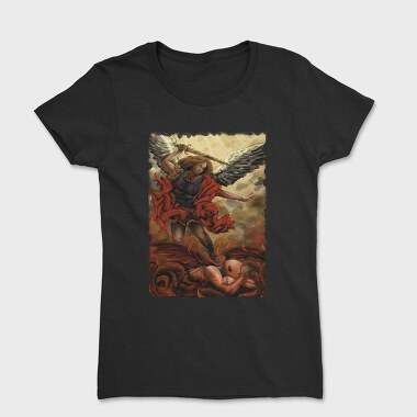 Angel and Devil Painting, Women's T-Shirt