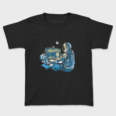Astronaut Computer, Kids' T-Shirt