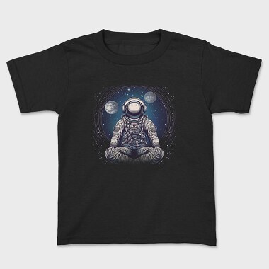Astronaut Meditation, Kids' T-Shirt