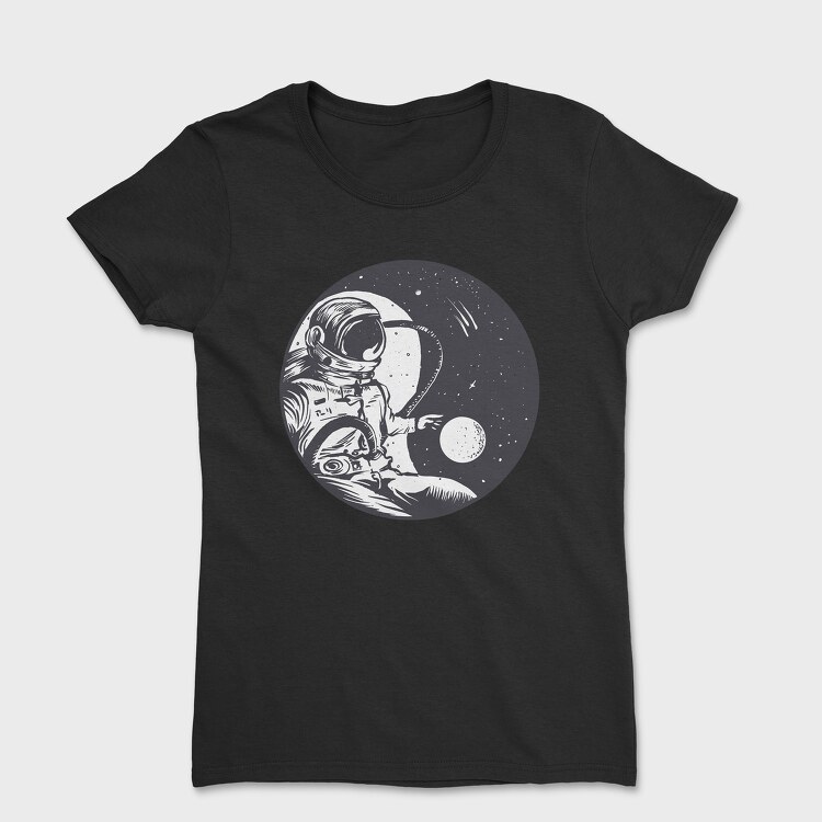Astronaut Yin Yang, Дамска Тениска