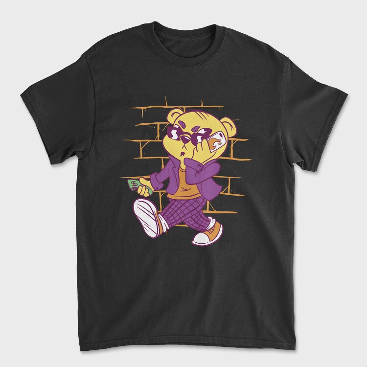 Bad Cool Bear, Унисекс Мъжка Тениска