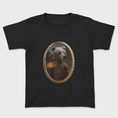 Bear Commander, Kids' T-Shirt