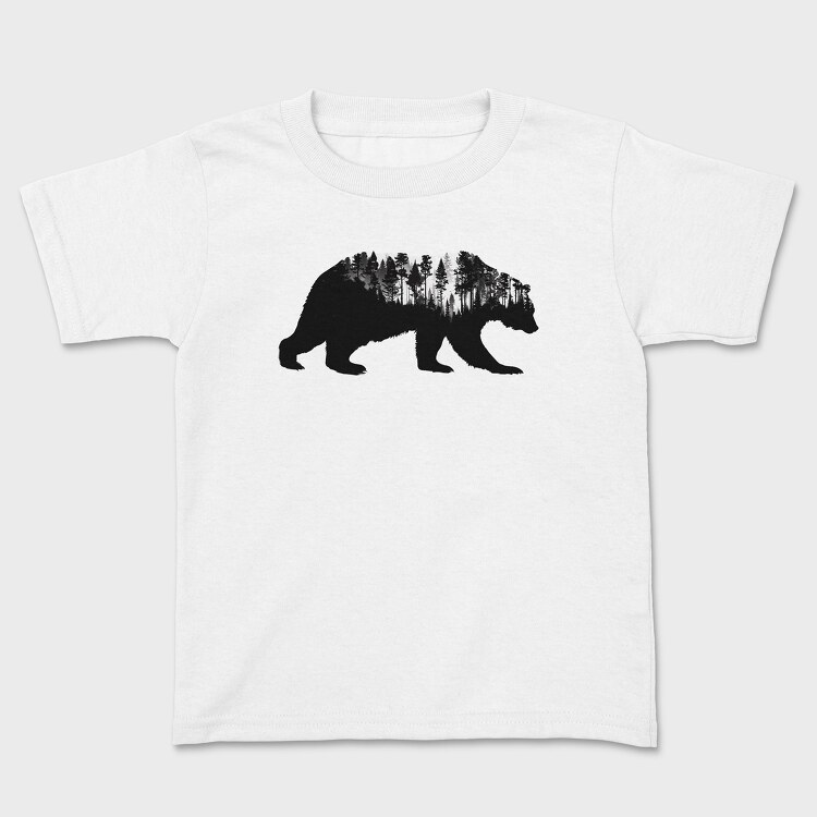 Bear Forest, Kids' T-Shirt
