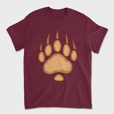 Bear Paw, Unisex Men's T-Shirt