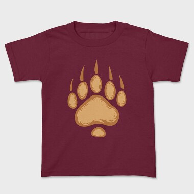 Bear Paw, Kids' T-Shirt