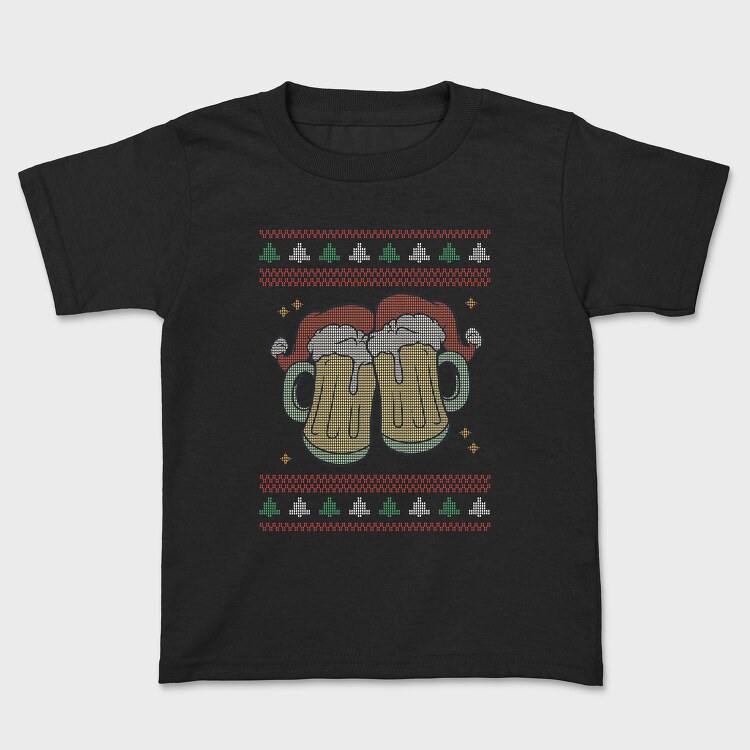 Beer Ugly Sweater, Детска Тениска