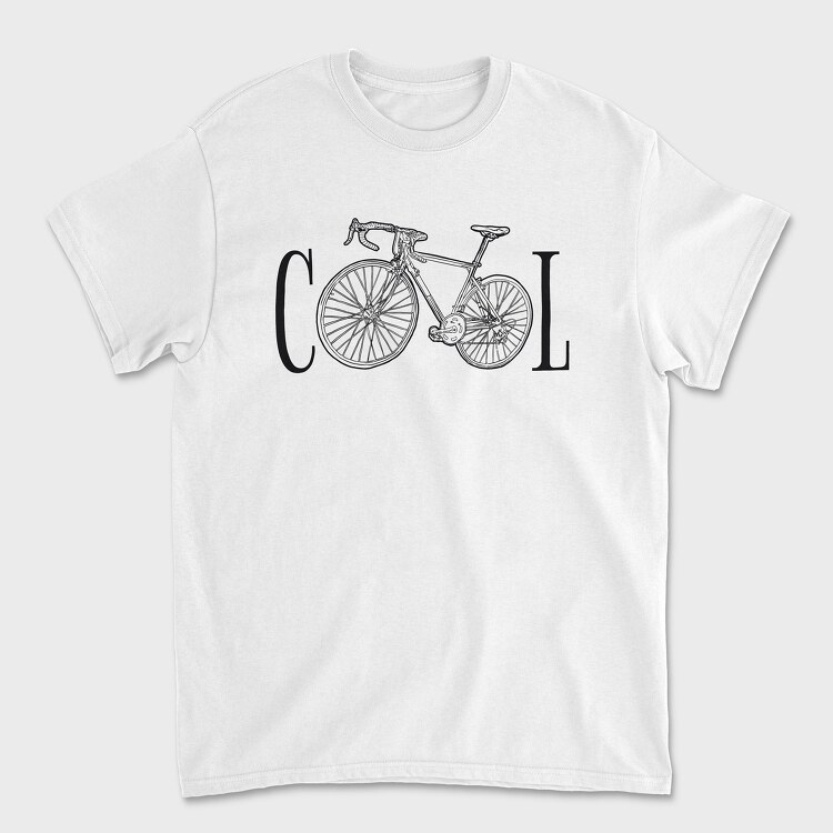 Bike Cool, Unisex Men's T-Shirt