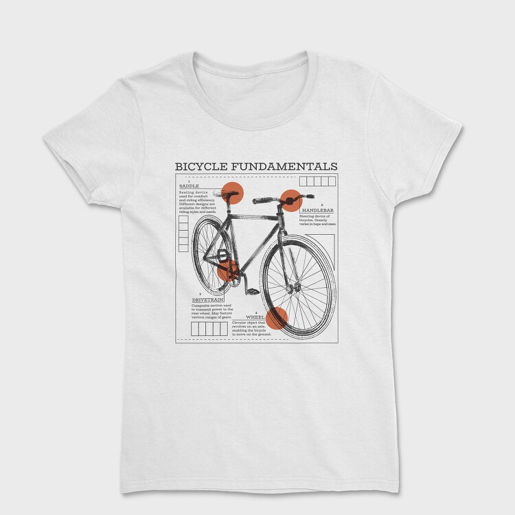 Bike Fundamentals, Women's T-Shirt