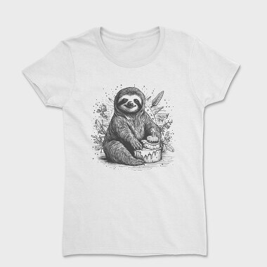 Birthday Sloth, Women's T-Shirt