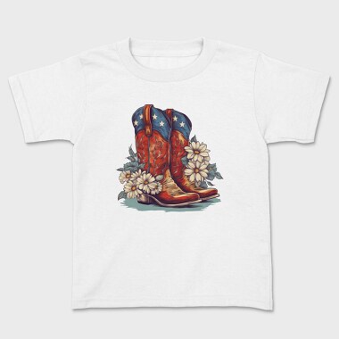 Boots Flowers, Детска Тениска