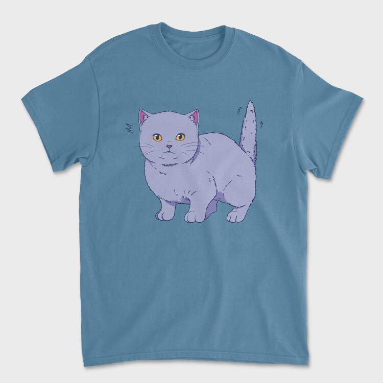 British Cat, Унисекс Мъжка Тениска
