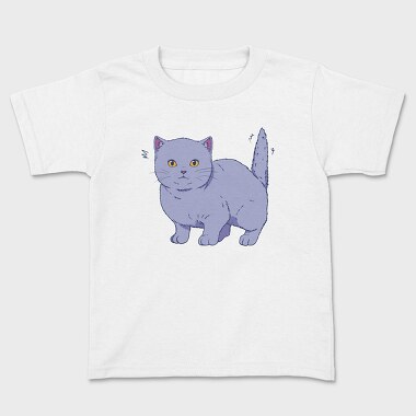 British Cat, Kids' T-Shirt