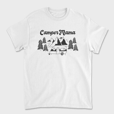 Camper Mama, Unisex Men's T-Shirt