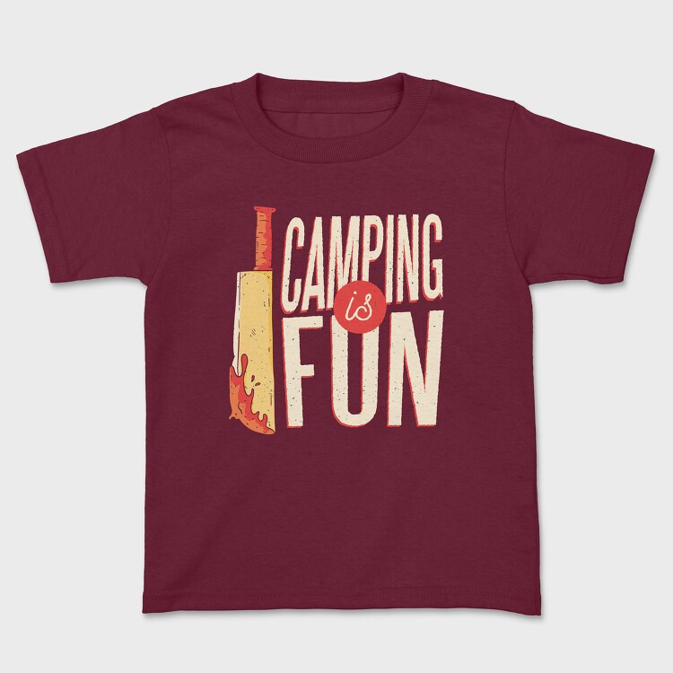 Camping Is Fun, Детска Тениска