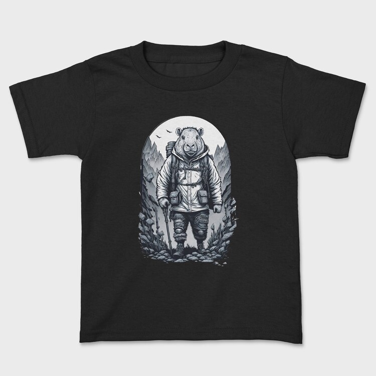 Capibara Nature, Kids' T-Shirt