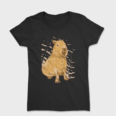 Capybara Realistic, Women's T-Shirt