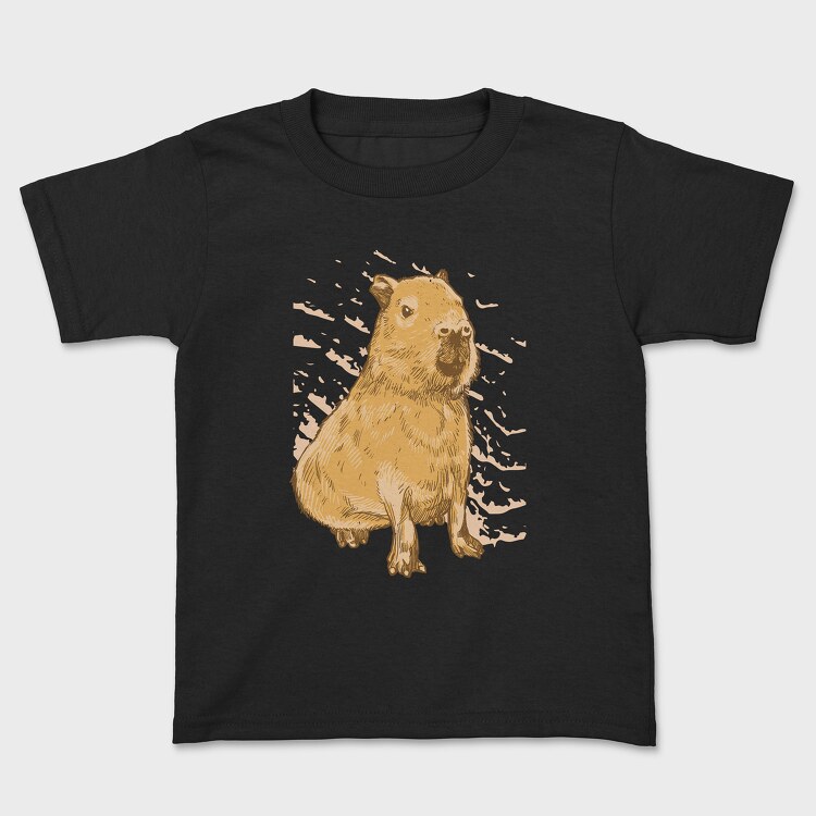 Capybara Realistic, Детска Тениска