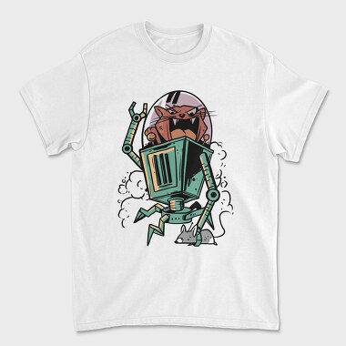 Cat and Mouse, Unisex Men's T-Shirt