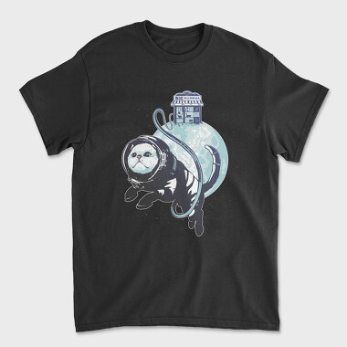 Cat Astronaut Bodega, Unisex Men's T-Shirt