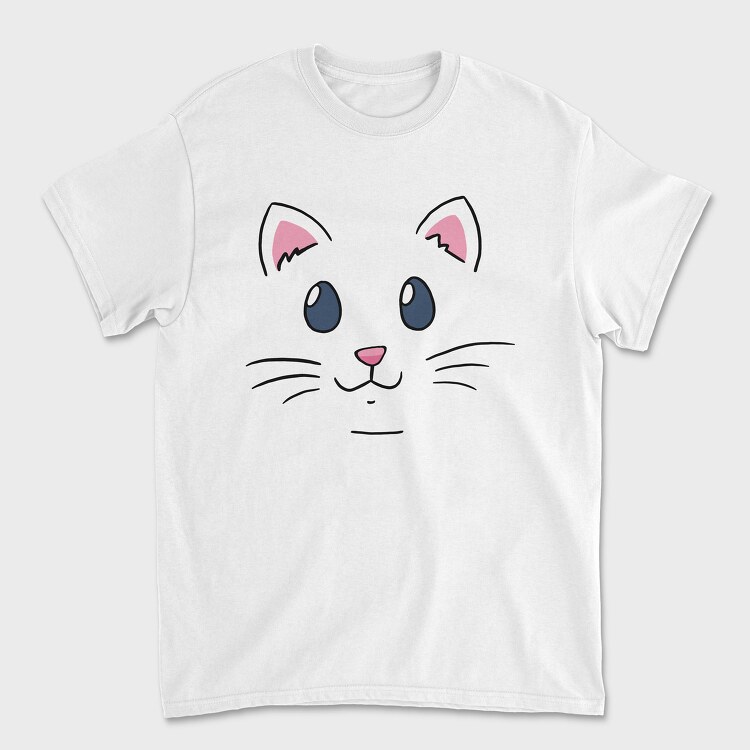 Cat Face, Унисекс Мъжка Тениска