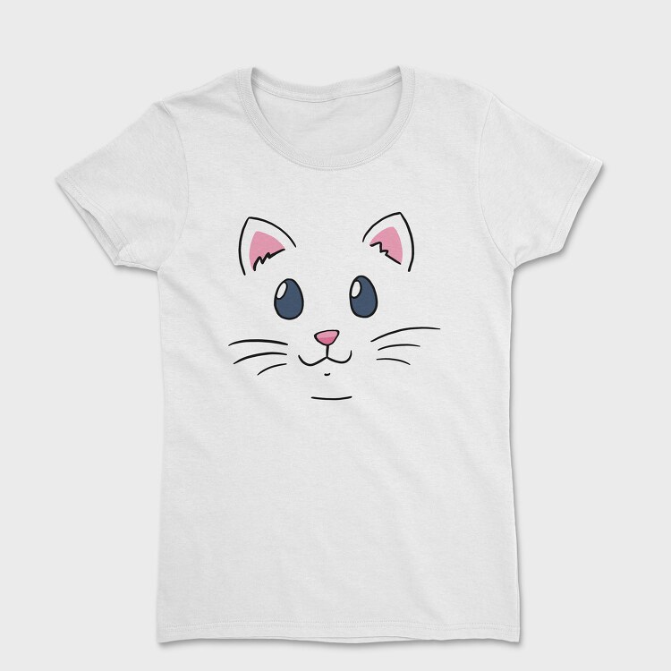 Cat Face, Women's T-Shirt