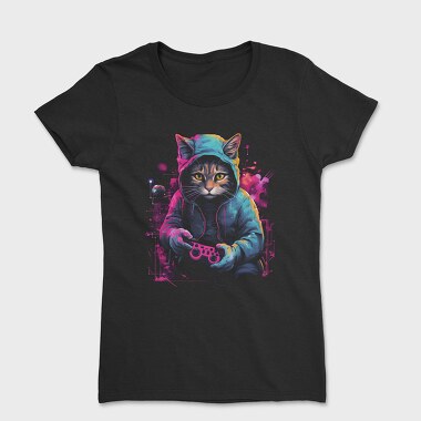 Cat Gaming, Women's T-Shirt