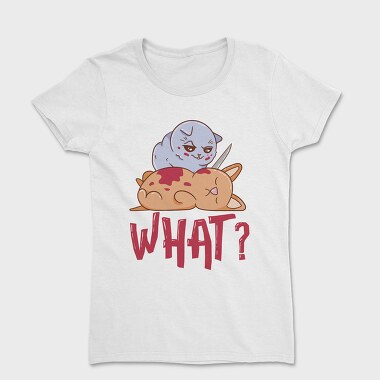 Cat Killing Dog, Women's T-Shirt