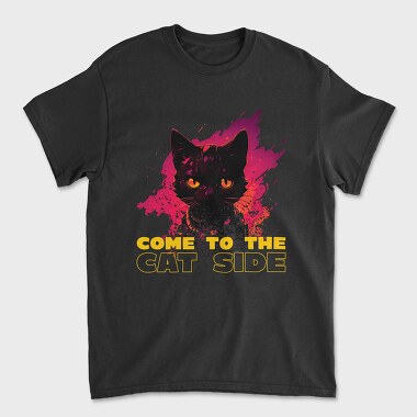 Cat Side, Унисекс Мъжка Тениска