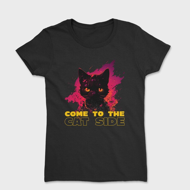 Cat Side, Women's T-Shirt