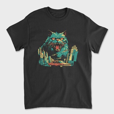 Catzilla 2, Unisex Men's T-Shirt