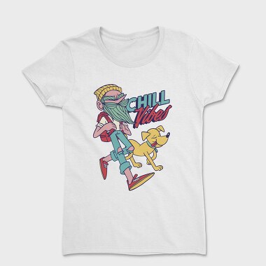 Chill Vibes Hipster, Women's T-Shirt