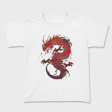 Kids' T-Shirt, Chinese Dragon
