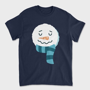 Christmas Snowman Faces 1, Unisex Men's T-Shirt