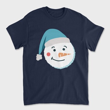 Christmas Snowman Faces 4, Unisex Men's T-Shirt