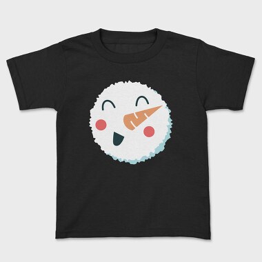 Christmas Snowman Faces 7, Kids' T-Shirt