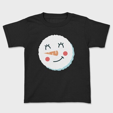 Christmas Snowman Faces 8, Kids' T-Shirt