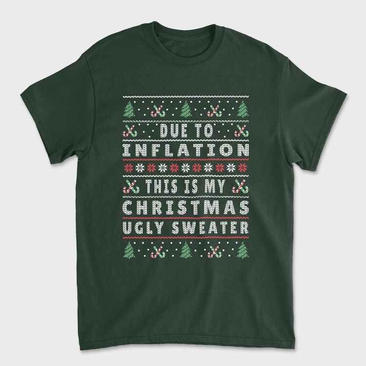 Christmas Sweater 2, Унисекс Мъжка Тениска