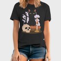 Coffee and Dogs, Women's T-Shirt